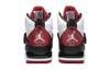 Jordan Flight 45 High White Red Black GS 524865-130
