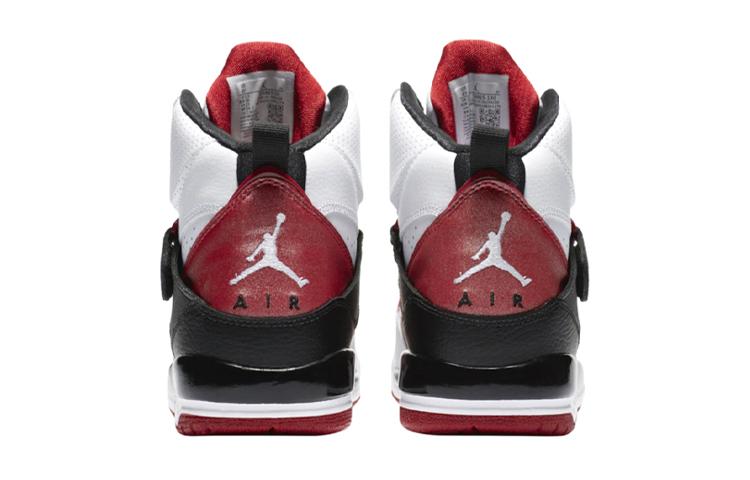 Jordan Flight 45 Bianco Rosso Nero GS 524865-130