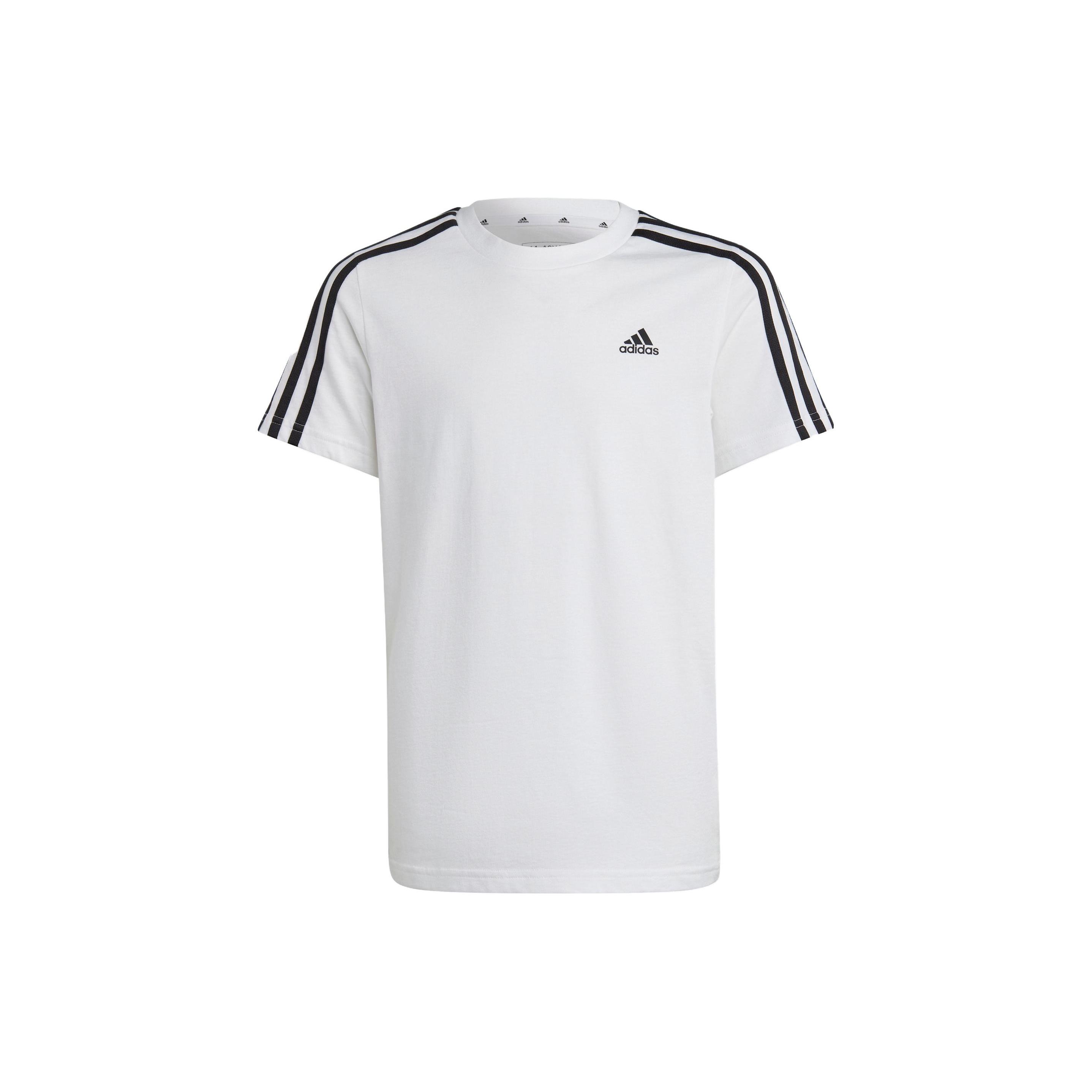 

Новая хлопковая футболка Adidas Essential, белая, детская IC0605 128