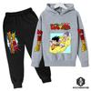 Anime Dragon Ball Z kapuutsikomplekt poistele Riided Lastele kapuutsid Anime riided Goku kapuuts, tüdrukute dressipluus 3-14a lastele
