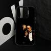 God-father Andolini Phone Case For iPhone 17,16,15,14,13,12,11 Plus,Pro Max,XS,Colored Silver Plated Inside Cover