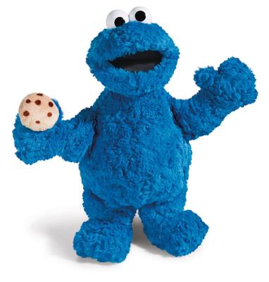 Niki SESAME STREETCookie Monster Classic 25cm 3041956