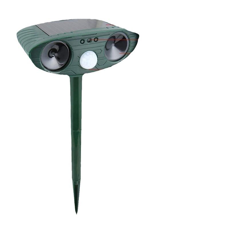 Solar Ultrasonic Pest Repeller: Repels Mice, Birds, Snakes, Dogs, Cats, and Mosquitoes.