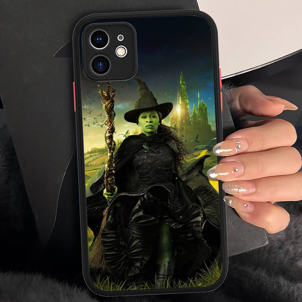 W-Wicked Part One Movie Phone Case For IPhone 16e 16 15 14 13 12 11 Pro Max X XS MAX Plus Spuerstar Matte Cover