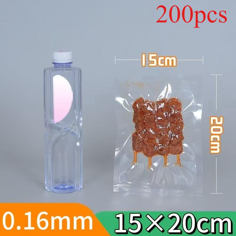 100-200pcs Vacuum Packaging Bags Vacuum Sealer Bags for Food Vacuums Packed Bag Vacuums Storage Bags Vacuums Bag