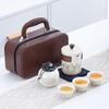 Portable Ceramic Travel Tea Set H312