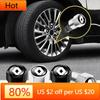 2026 Hot For Renault Interior Stickers 4pcs/set Hexagonal Car Wheel Air Valve Stem Cover Caps For Renault QM6 Kadjar Clio Koleos