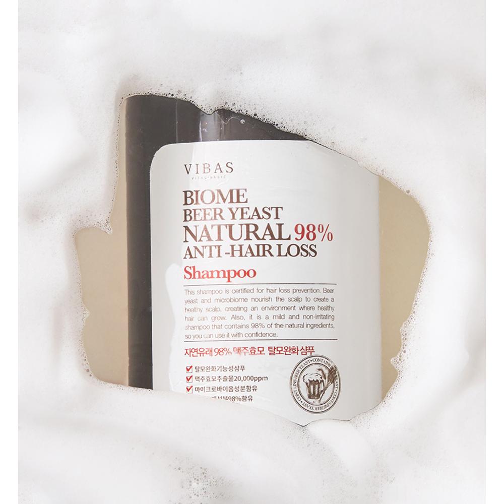 Vivas Biome Beer East Hair Loss Relief Shampoo, 1kg, 1 unit