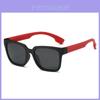 Óculos de Sol Quadrados para Crianças Com Lentes Polarizadas Tac Para Esportes ao Ar Livre e Moda