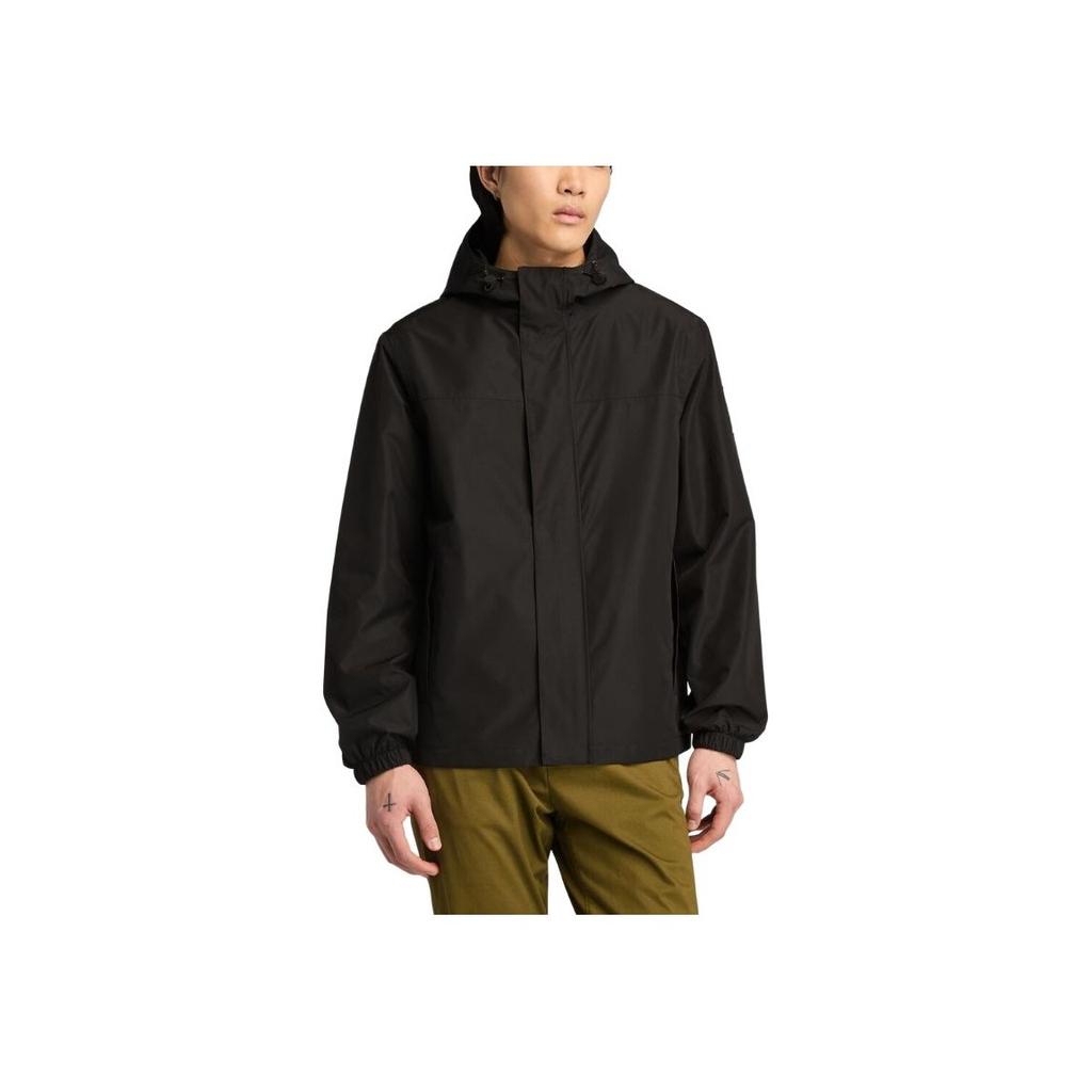Timberland Waterproof Hooded Comfortable Fashion Windbreaker Men Jacket Black A44XJ-001