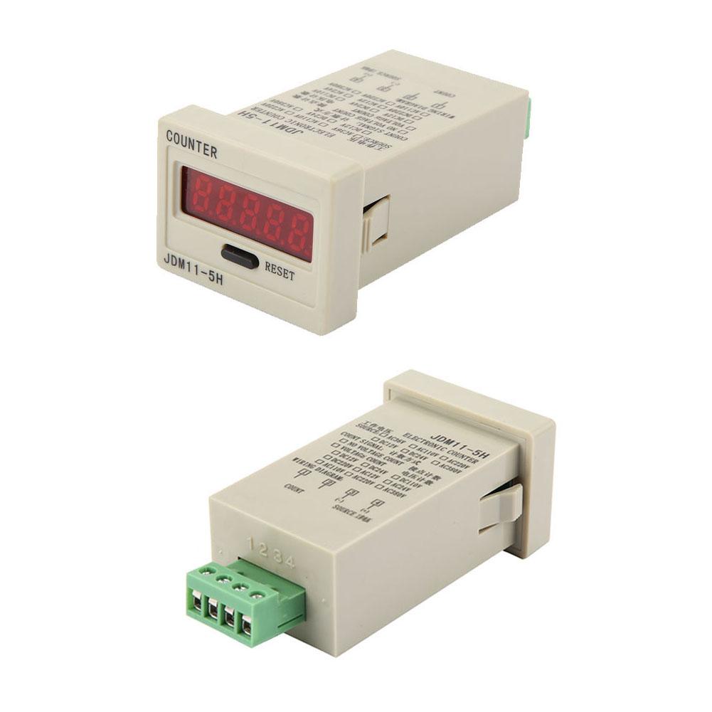 JDM11 5H 5 Digit Display Electronic Accumulating Counter DC 12V