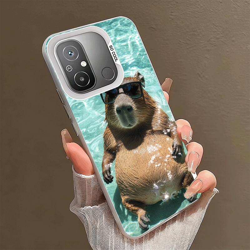 

Animal Capybara Cute Soft Phone Case for Xiaomi Redmi 15C 15 14C 13C 12C Poco X5 X6 X7 Pro X3 F8 F7 Ultra M8 13 12 Cover Back Sh Xiaomi Poco X6