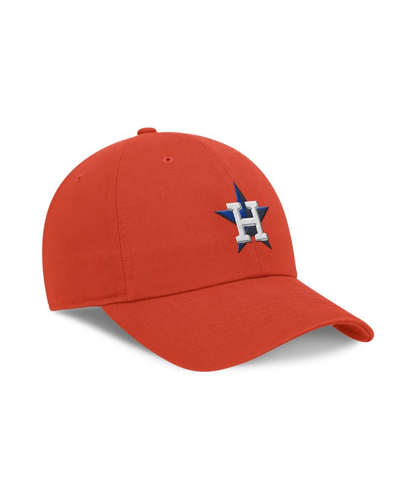 Panatigseu Houston Astros Nikeclub Unstructured Organic Cotton Cap - Team Orange
