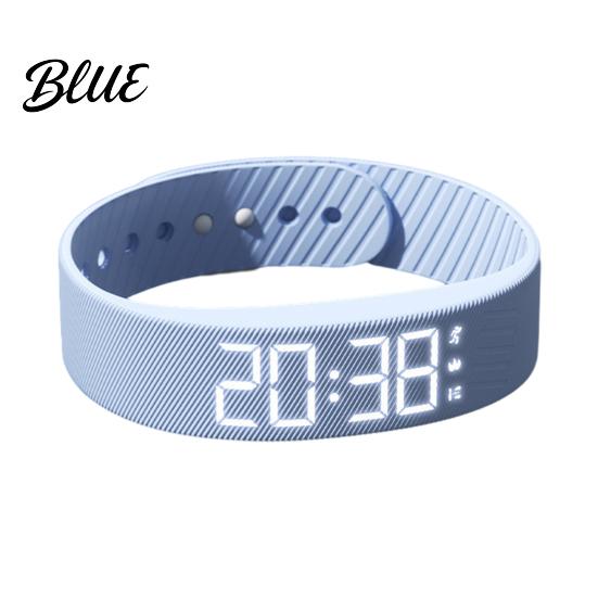 Student Silent Alarm Clock Bracelet Vibrating Reminder Watch Digital
