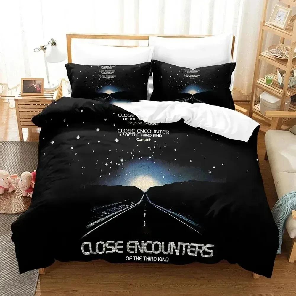Close Encounters Of The Third Kind Bedding Set Duvet Cover Bed Set Quilt Cover Pillowcase Comforter King Queen Size Boys Adult