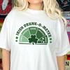 Irish Drunk-O-Meter St. Patrick's Day Shirt, Funny Shamrock Tee