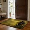 Game DDark SSouls 3 Floor Mat Soft Flannel Absorbent Mat Non-Slip Rug Home Bedroom Bathroom