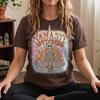 Vintage Halloween Skeleton Yoga T-Shirt | Retro Namaste Witches Graphic Top