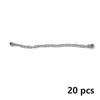 20Pcs MOC High-Tech Chain Links Bricks 63141 String featuring End Studs Construction Blocks Kid Playthings Works With x127c41 x127c11 x127c31