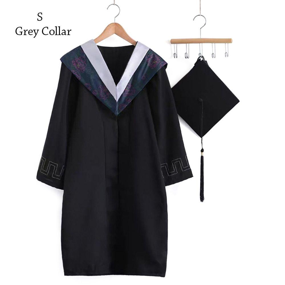 Ceremony Congrats Grad Happy Graduation Bling Removable Tassel Graduation Gown Set Mortarboard Hat