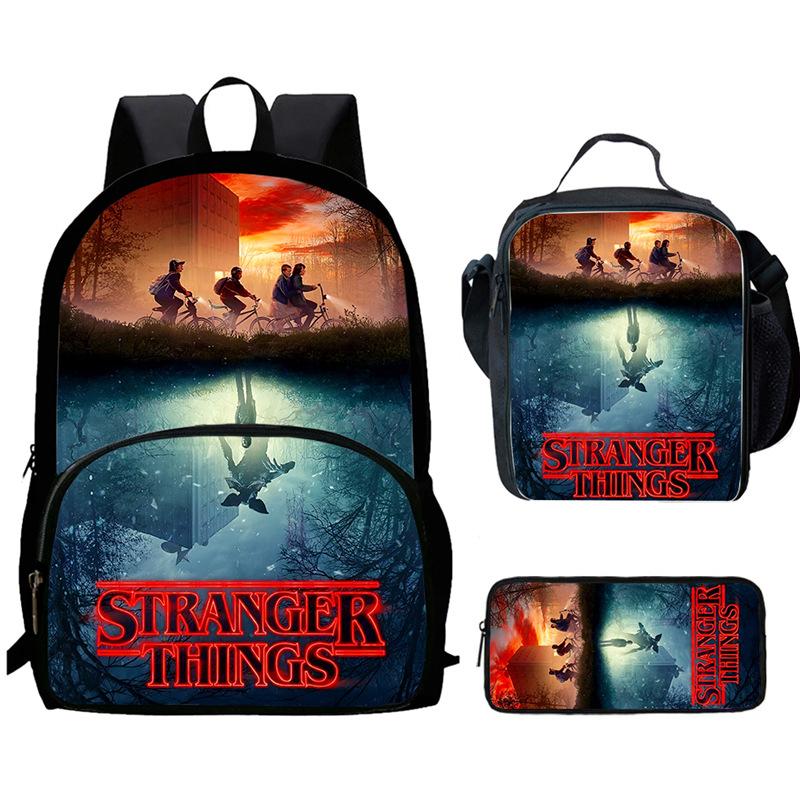 Monster Story Schoolbag High Definition Multi-Function Oxford Lightweight Backpack