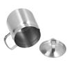 304 Stainless Steel Oil Residue Separator Ergonomic Handle Large Capacity Oil Separation Bottle