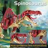 Non-Toxic Moc Jurassic Series Spinosaurus Tyrannosaurus Rex Building Blocks Set Dinosaur Velociraptor Idea Toys For Children Birthday Gift