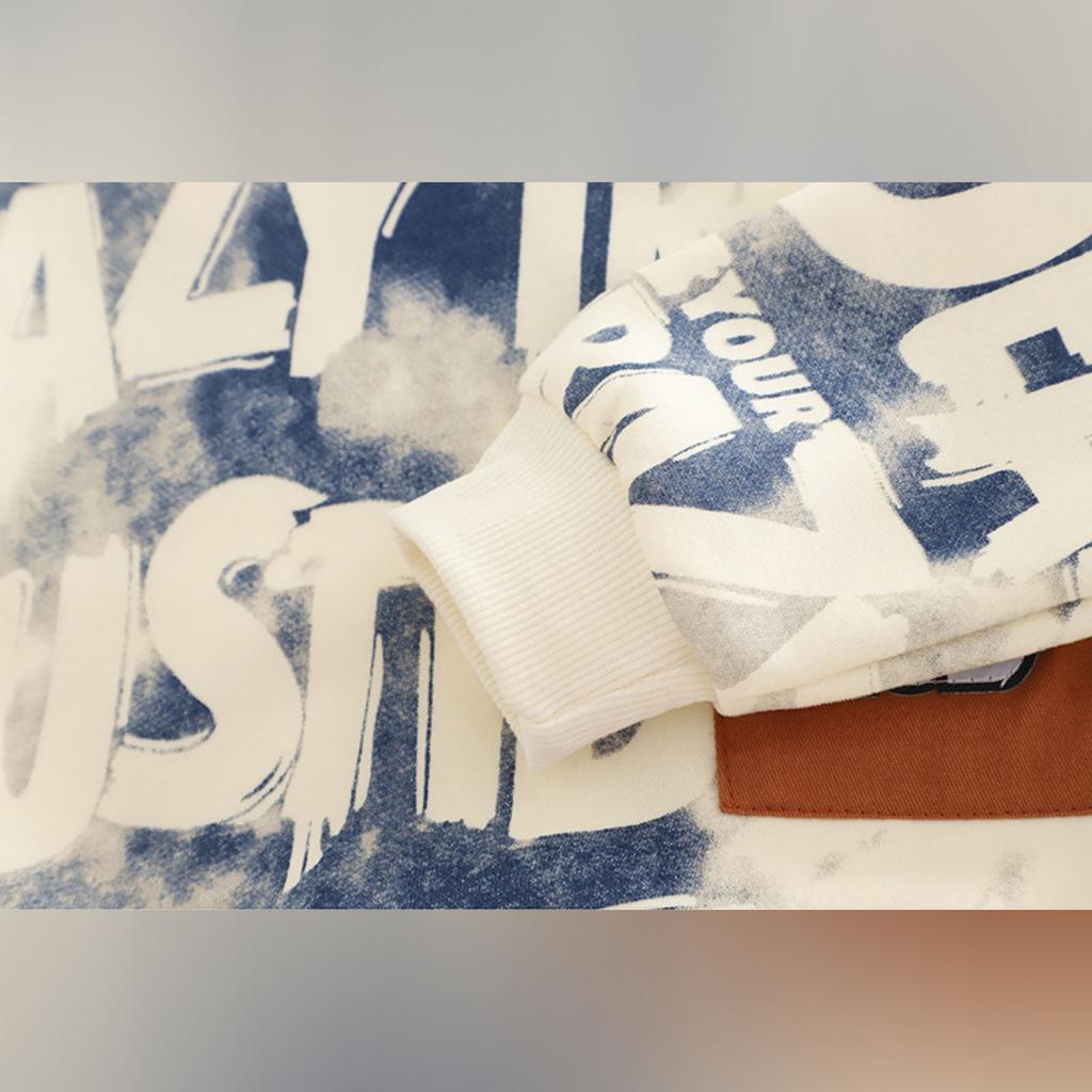 Dziecięcy Zestaw Casualowy z Długim Rękawem, Wygodne Codzienne Stroje