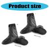 Waterproofs Shoe Covers Reusable Motorcycle Cycling Shoe Cover Thickened Shoes Protector Covers for Men and Women