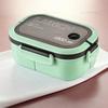 Portable Sealed Leak Proof Bento Lunch Box Double Layer Microwave Safe Kids Food Container with Cutlery Kitchen Accessories
