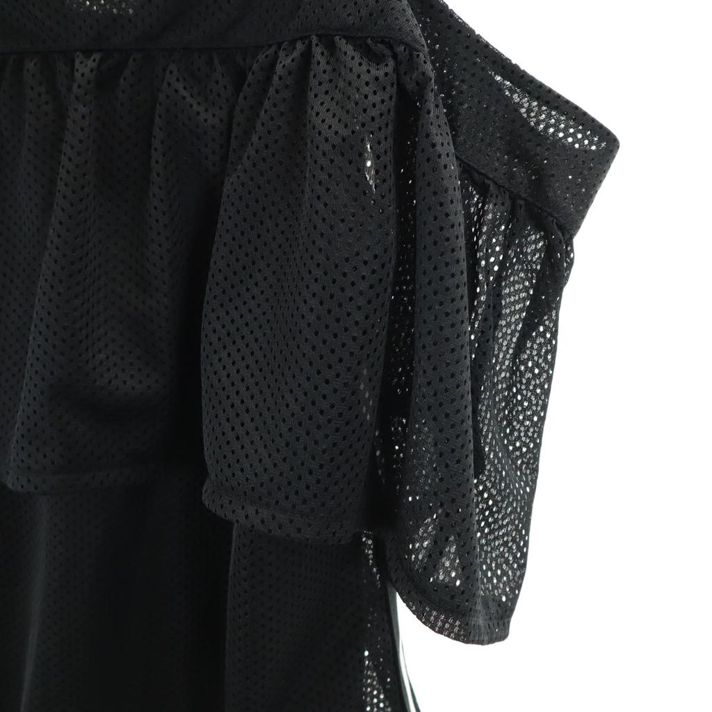 Puma Bluzka camisole z siateczki z odkrytymi ramionami S czarna Kobiety Używana