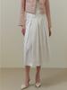 Liel Chou Pleats Skirt (White)