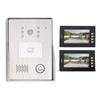 Smart Doorbell 7 Inch High Definition Screen 2 Units Card Access Control Video Intercom Doorbell for Villa GB Plug