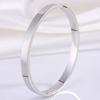 Titanium steel bracelet gold high version temperament zircon bracelet women's light luxury fashion elegance does not fade simple bracelet
