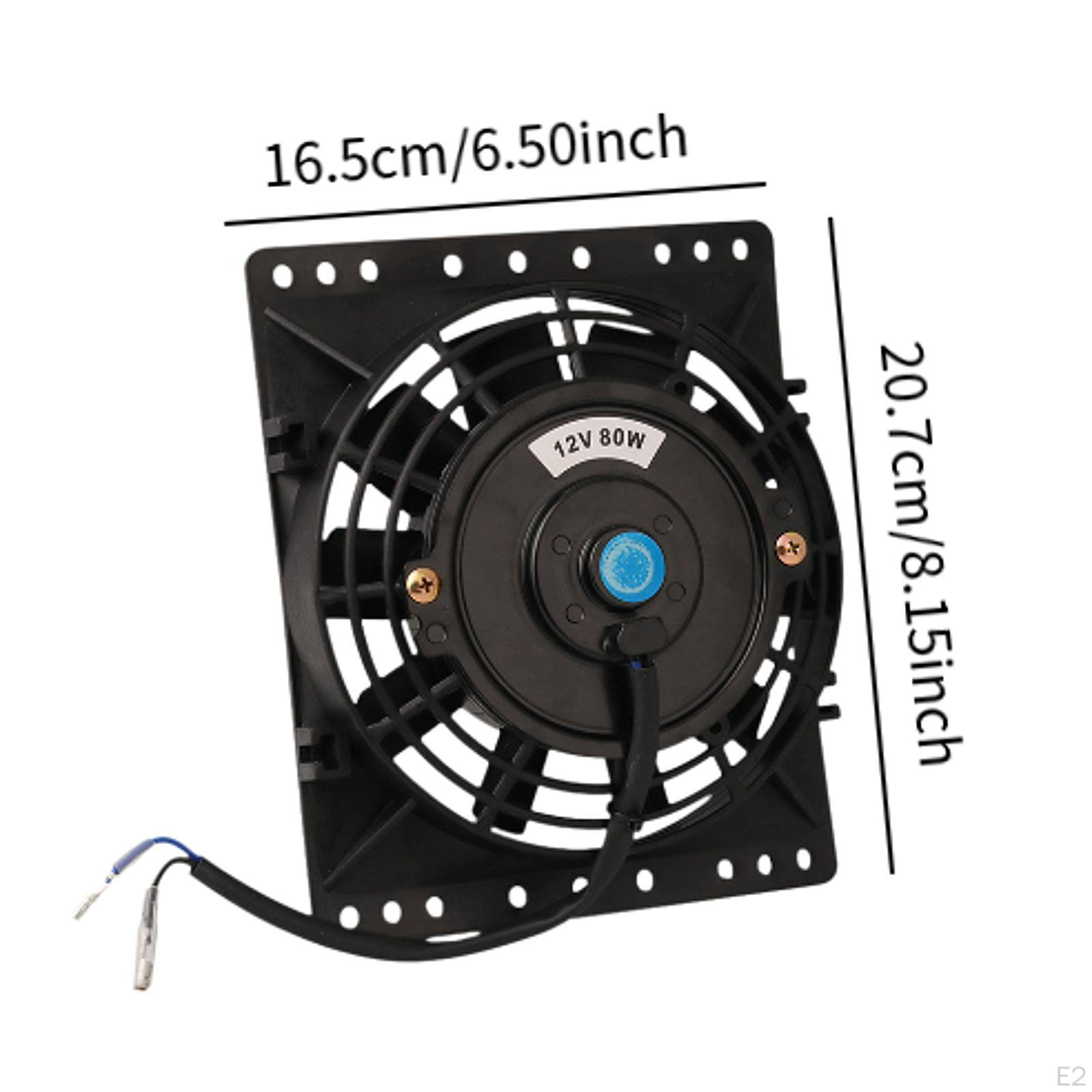 6-дюймовый электрический вентилятор охлаждения радиатора прямая замена простой — фото 3