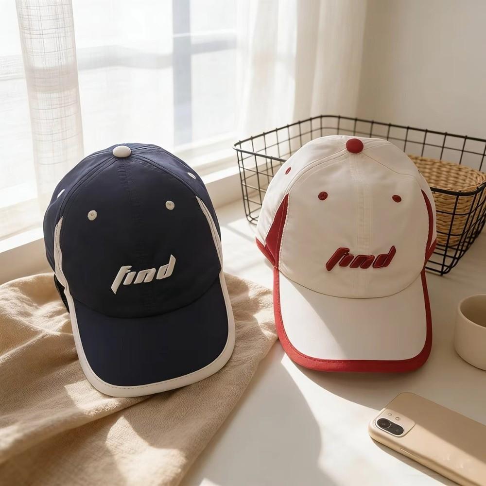 Soft Top Children Baseball Caps Letter Embroidery Outdoor Sunshade Caps for Children Aged 2-8