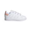 Adidas Originals STAN SMITH El I Slip Resistant Low top Toddler Shoes White Pink Infant And Toddler EE7596