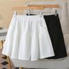 2026 Spring/Summer Plus Size Elastic Waist Princess Pleated Short Skirt for Fat Girls 8826