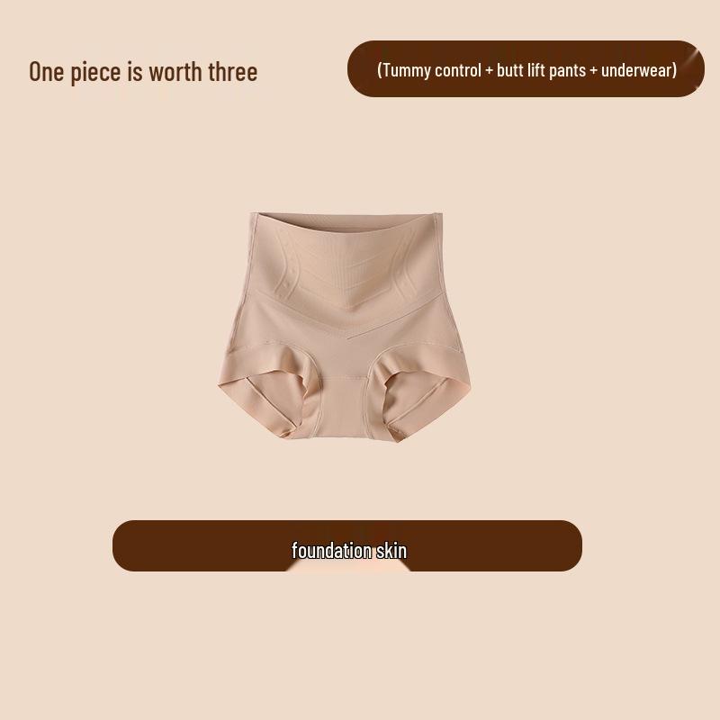 

Оригинальное бесшовное корректирующее белье для женщин с высокой талией, формирующее фигуру, с антибактериальным эффектом, из жидкого желе, для контроля живота и подъема ягодиц XL (60-70 kg)