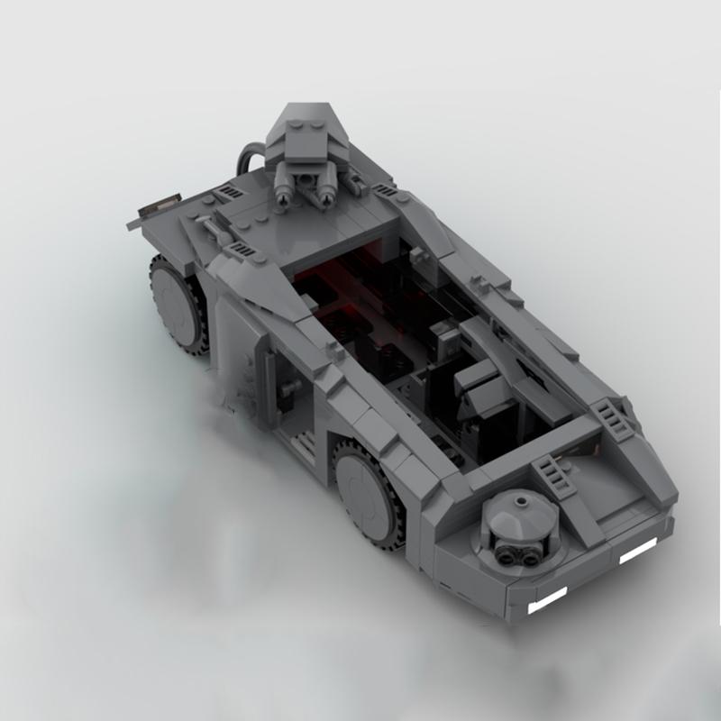 Moc Building Blocks Ucs Military Series Armored Vehicle M577 Apc Army Aliens Toys Diy Assemble Bricks Collection Creative Gifts