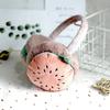 Cute Fruit Child Earmuffs Autumn and Winter Warm and Comfortable Unisex Skiing Fur Headphones Earmuffs Headband