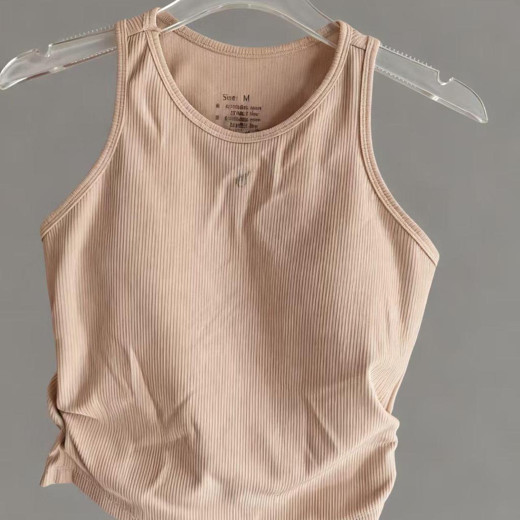 Shockproof Sleeveless Yoga Vest - Tight-Fit, Slimming, Versatile