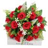 18 Testa Fiori Felice Riunione Reale 9 Colori Fotografia Foto Regalo Festa di San Valentino Fiori Mini Fiori di Rosa Decorativi