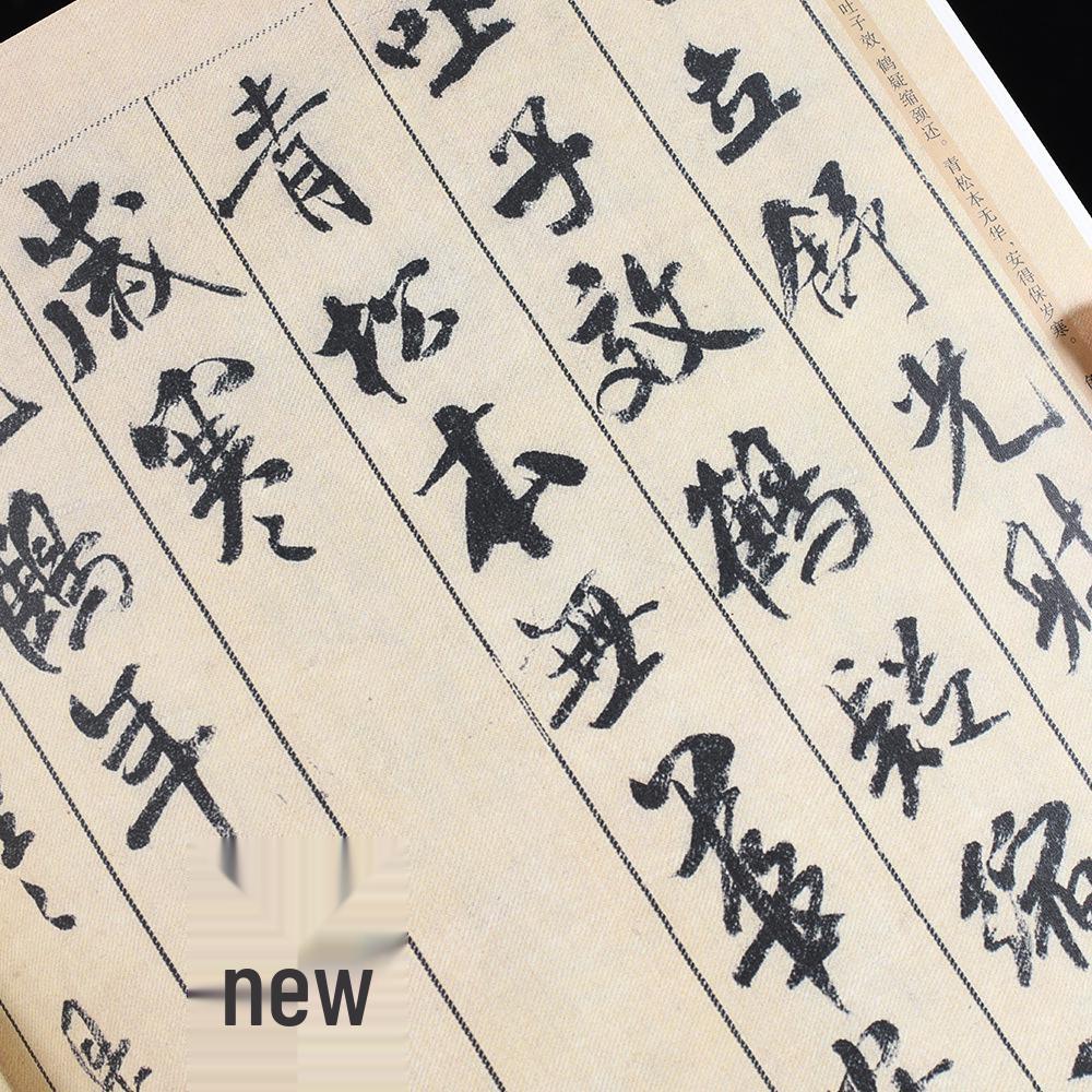 Livre d'entraînement à la calligraphie chinoise: Mi Fu, Shu Su Tie, Rubbings de la Stèle Tian Xi Shi