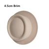 Klobouk Fedora 4,5 cm Tmavě purpurový Široký okraj Pánská móda Podzim/Zima Klobouk Pork Pie Svatba Dámský klobouk Gorras Para Hombres