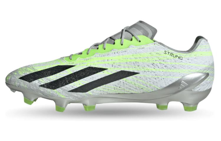 X Crazyfast Adidas Strung+ Fg  Grey Lucid Lemon  IG0783 44