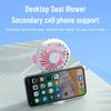 Portable USB Desktop Fan: Small Handheld Design, 3 Hours Standby, Perfect for Friend Gift