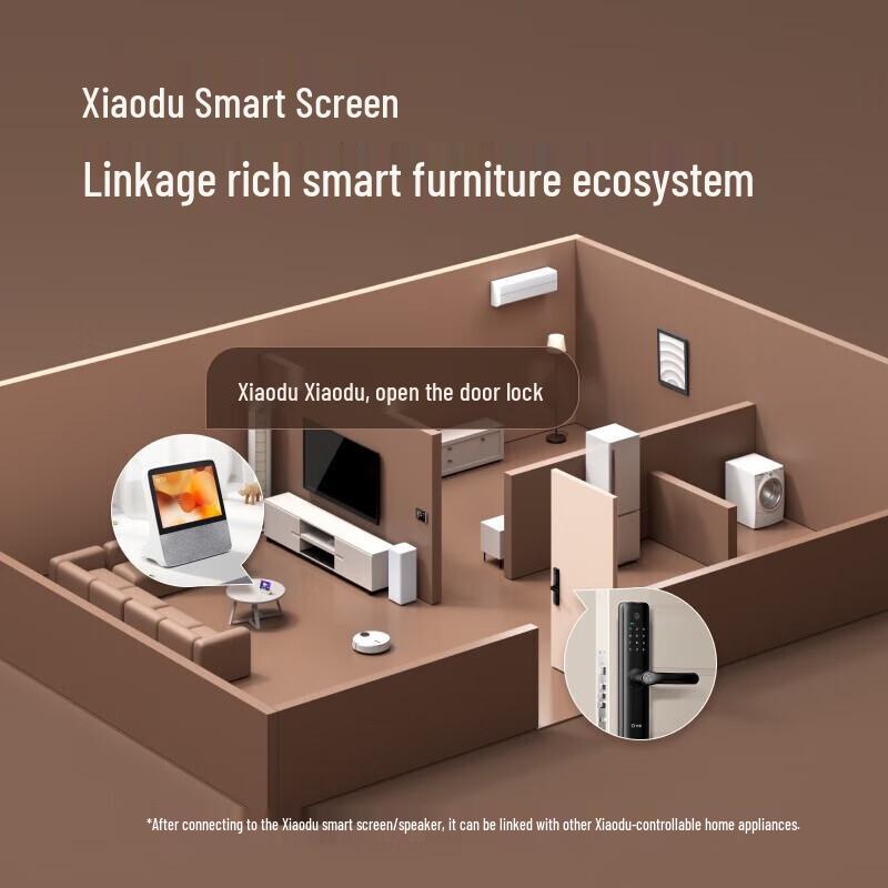 

XIAODU Smart Speaker X8 with 8-inch HD Screen