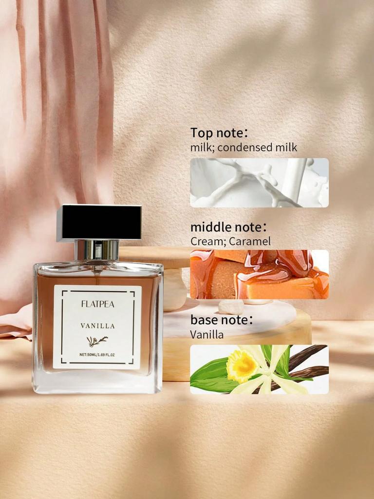 50ML Vanille Duftspray Langanhaltender Deodorant und Lufterfrischer für Wohnzimmer Aromatherapie Diffusor Luftbefeuchter Badezimmer