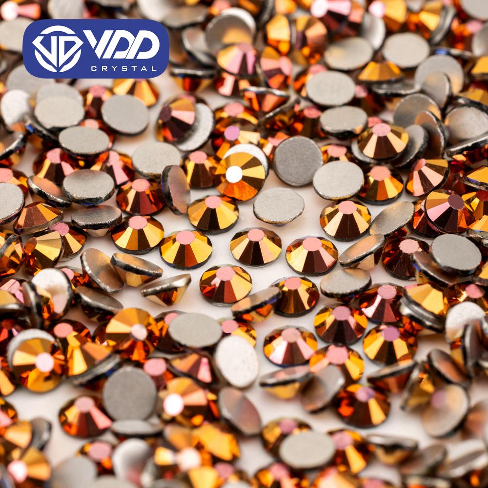 VDD Neue Farben SS4-SS30 Hochwertige Glas Kristall Strasssteine Glitzer Strass Flachrückseite Steine für Nagelkunst DIY Handwerk Dekoration